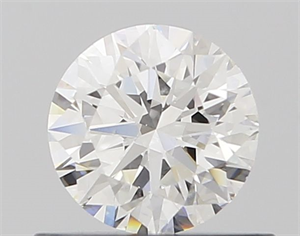 Picture of Natural Diamond 0.50 Carats, Round with Excellent Cut, F Color, VS1 Clarity and Certified by GIA