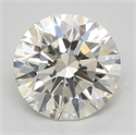 Diamante Natural 0.52 quilates, Redondo , Color L, claridad VVS1 y certificado GIA