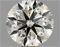 Natural Diamond 0.50 Carats, Round with Very Good Cut, K Color, VS1 Clarity and Certified by GIA
