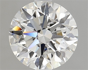 Picture of Lab Grown Diamond 2.02 Carats, Round with Ideal Cut, E Color, VVS2 Clarity and Certified by IGI