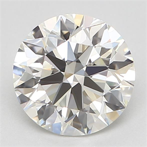 Picture of Natural Diamond 0.70 Carats, Round with Excellent Cut, J Color, VVS2 Clarity and Certified by GIA