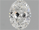Diamante Natural 0.95 quilates, Ovalado , Color F, claridad SI2 y certificado GIA