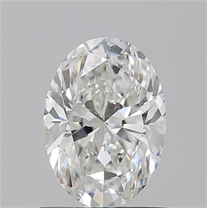 Foto Diamante Natural 1.01 quilates, Ovalado , Color G, claridad VS1 y certificado GIA de