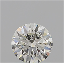 Natural Diamond 0.90 Carats, Round with Excellent Cut, J Color, SI1 Clarity and Certified by GIA