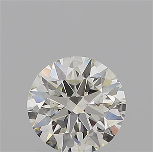 Picture of Natural Diamond 0.90 Carats, Round with Excellent Cut, J Color, SI1 Clarity and Certified by GIA