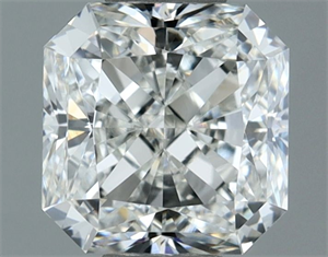 Picture of Natural Diamond 1.02 Carats, Radiant with  Cut, H Color, VVS1 Clarity and Certified by GIA