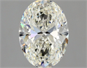 Natural Diamond 1.81 Carats, Oval with  Cut, J Color, VS2 Clarity and Certified by GIA