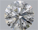 Natural Diamond 0.80 Carats, Round with Excellent Cut, I Color, VS2 Clarity and Certified by GIA
