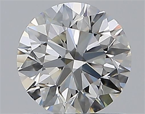 Picture of Natural Diamond 0.80 Carats, Round with Excellent Cut, I Color, VS2 Clarity and Certified by GIA