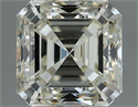 Natural Diamond 1.00 Carats, Asscher with  Cut, J Color, VVS1 Clarity and Certified by IGI