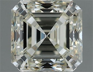 Picture of Natural Diamond 1.00 Carats, Asscher with  Cut, J Color, VVS1 Clarity and Certified by IGI