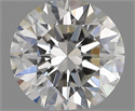 Natural Diamond 0.60 Carats, Round with Excellent Cut, G Color, VVS2 Clarity and Certified by HRD