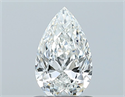 Diamante Natural 0.70 quilates, De pera , Color G, claridad VS1 y certificado GIA
