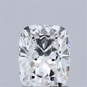 Foto Diamante Natural 1.01 quilates, Del cojín , Color G, claridad VS2 y certificado GIA de