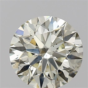 Picture of Natural Diamond 1.20 Carats, Round with Excellent Cut, K Color, SI1 Clarity and Certified by IGI