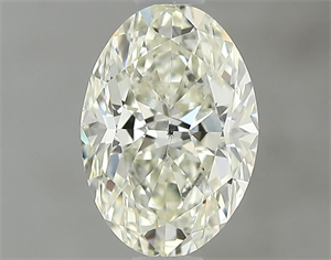 Picture of Natural Diamond 0.80 Carats, Oval with  Cut, K Color, SI1 Clarity and Certified by IGI