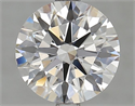 Del inventario de diamantes de laboratorio, 2.25 quilates, Redondo , Color D, claridad VVS1 y certificado GIA
