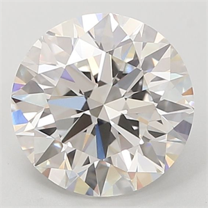 Picture of Lab Grown Diamond 2.55 Carats, Round with Ideal Cut, G Color, VS1 Clarity and Certified by IGI