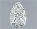 Natural Diamond 0.51 Carats, Pear with  Cut, G Color, SI1 Clarity and Certified by GIA