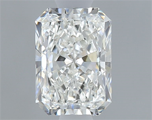 Picture of Natural Diamond 0.50 Carats, Radiant with  Cut, G Color, VS1 Clarity and Certified by GIA
