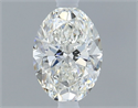 Natural Diamond 0.40 Carats, Oval with  Cut, G Color, VVS2 Clarity and Certified by GIA