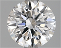 Lab Grown Diamond 1.46 Carats, Round with Ideal Cut, E Color, VVS2 Clarity and Certified by IGI