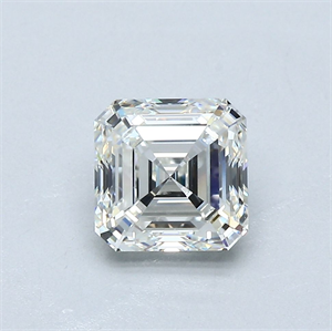 Picture of Natural Diamond 1.51 Carats, Asscher with  Cut, I Color, VS2 Clarity and Certified by GIA