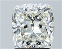 Natural Diamond 2.01 Carats, Cushion with  Cut, J Color, VVS1 Clarity and Certified by GIA
