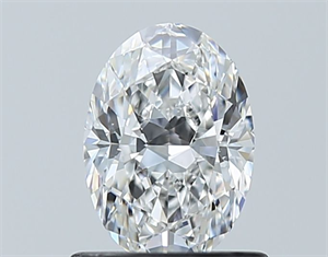 Picture of Natural Diamond 0.80 Carats, Oval with  Cut, E Color, VS1 Clarity and Certified by GIA