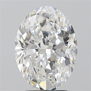 Picture of Natural Diamond 3.01 Carats, Oval with  Cut, E Color, SI1 Clarity and Certified by GIA