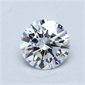 Natural Diamond 1.48 Carats, Round with Excellent Cut, D Color, IF Clarity and Certified by GIA
