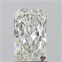 Natural Diamond 1.01 Carats, Radiant with  Cut, I Color, SI2 Clarity and Certified by GIA