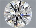 Natural Diamond 4.31 Carats, Round with Excellent Cut, F Color, VVS1 Clarity and Certified by GIA