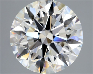 Picture of Natural Diamond 4.31 Carats, Round with Excellent Cut, F Color, VVS1 Clarity and Certified by GIA