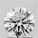 Lab Grown Diamond 0.83 Carats, Round with Ideal Cut, F Color, VS1 Clarity and Certified by IGI