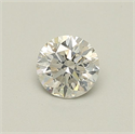 Natural Diamond 0.50 Carats, Round with Excellent Cut, H Color, SI2 Clarity and Certified by GIA