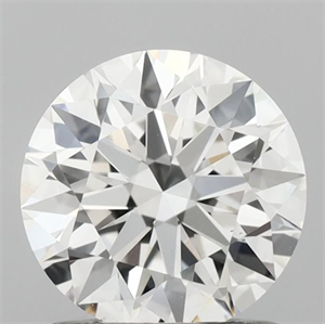 Picture of Lab Grown Diamond 1.08 Carats, Round with Ideal Cut, E Color, VS1 Clarity and Certified by IGI