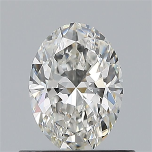 Picture of Natural Diamond 0.57 Carats, Oval with  Cut, G Color, VS1 Clarity and Certified by GIA