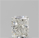 Natural Diamond 0.50 Carats, Radiant with  Cut, I Color, VS1 Clarity and Certified by GIA