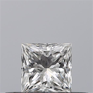 Picture of Natural Diamond 0.26 Carats, Princess with  Cut, E Color, VS1 Clarity and Certified by GIA
