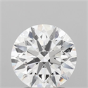 Lab Grown Diamond 2.03 Carats, Round with Ideal Cut, E Color, VVS1 Clarity and Certified by IGI