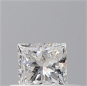 Diamante Natural 0.30 quilates, Princesa , Color F, claridad IF y certificado GIA