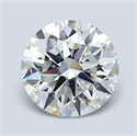 Diamante Natural 1.70 quilates, Redondo , Color G, claridad VS2 y certificado GIA