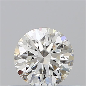 Picture of Natural Diamond 0.40 Carats, Round with Excellent Cut, H Color, SI2 Clarity and Certified by GIA