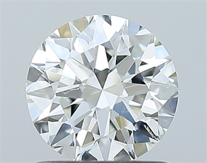 Foto Diamante Natural 1.01 quilates, Redondo , Color H, claridad SI2 y certificado GIA de