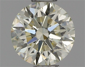 Picture of Natural Diamond 0.54 Carats, Round with Excellent Cut, N Color, VS1 Clarity and Certified by IGI