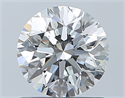 Natural Diamond 0.80 Carats, Round with Excellent Cut, F Color, VS2 Clarity and Certified by GIA