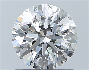Picture of Natural Diamond 0.80 Carats, Round with Excellent Cut, F Color, VS2 Clarity and Certified by GIA