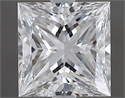 Diamante Natural 0.90 quilates, Princesa , Color E, claridad VS1 y certificado GIA