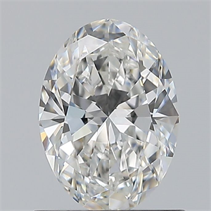 Picture of Natural Diamond 0.80 Carats, Oval with  Cut, F Color, VVS2 Clarity and Certified by GIA